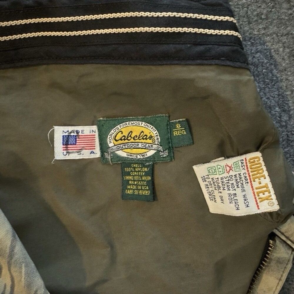 Cabela’s Gore-Tex Camo Pants Mossy Oak Break Up Infinity USA Size 8 - Picture 5 of 5